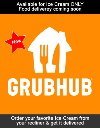 Have your ice cream delivered by Grubhub