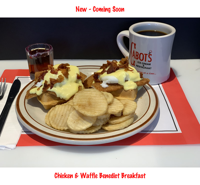 Coming soon - Chicken & Waffle Benedict