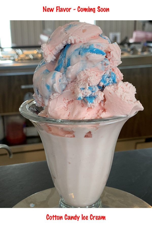 Coming soon - Cotton Candy Ice Cream