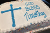 Order Ref: TH-197 12x18 inch Holy Communion Theme Ice Cream Cake