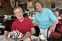 Arthur keeps the trdition going - 83rd Birthday