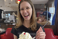 Emily - First Sundae at Cabots