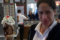 Happy Faces - Lori with a Mocha Parfait