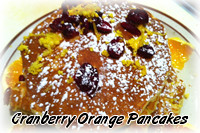 Cranberry Orange Pancakes