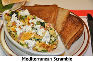 Breakfast Special Mediterranean Scramble
