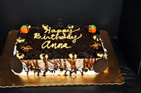Order Ref: HAL-001 Halloween Themed Ice Cream Cake.