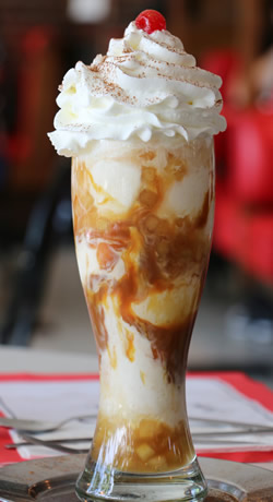 Caramel Apple Parfait