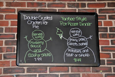 Daily Specials Menu Board