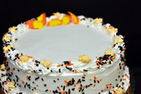 Order Ref: FAL-003 Fall Themed Ice Cream Cake.