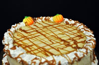 Order Ref: FAL-002 Fall Themed Ice Cream Cake.