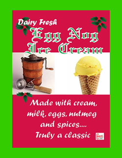 Egg Nog Flavor at Cabot's