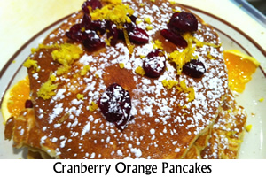 Cranberry Orange Pancakes