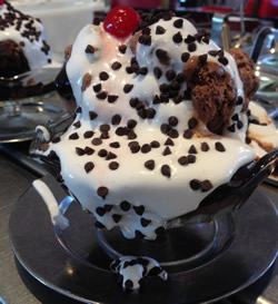 Chocolate Brownie Homicide Sundae