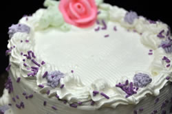 Traditional Decorated Ice Cream Cake