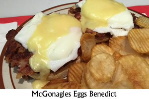 McGonagles Eggs Benedict