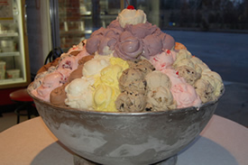 The Great Pyramid Party Sundae Creation the great pyramid party sundae special