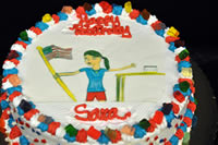 Order Ref: JUL-002 July 4th Themed Ice Cream Cake.