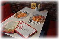 Cabot's place setting just for you!