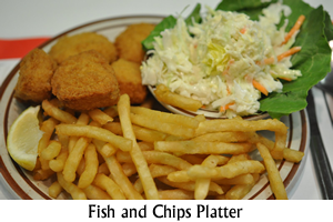 Fish and Chips Platter