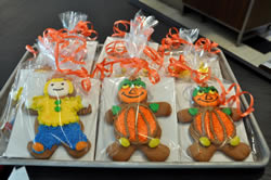 Gingerbread Halloween Gift Wrapped Cookies