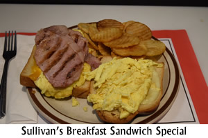 Sullivan's Breakfast Sandwich Special