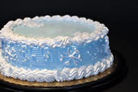 Order Ref: XMS-001 Christmas Themed Ice Cream Cake.