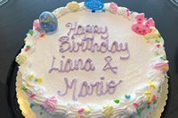 Order Ref: EAS-009 Easter Themed Ice Cream Cake.