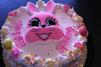 Order Ref: EAS-001 Easter Themed Ice Cream Cake.