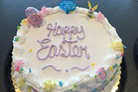 Order Ref: EAS-010 Easter Themed Ice Cream Cake.