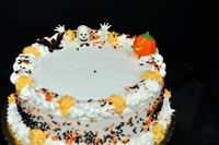 Order Ref: HAL-004 Halloween Themed Ice Cream Cake.