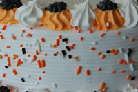 Order Ref: HAL-005 Halloween Themed Ice Cream Cake.