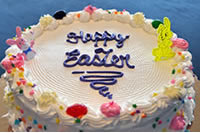 Order Ref: EAS-004 Easter Themed Ice Cream Cake.