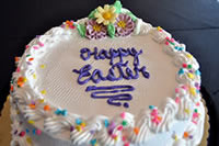 Order Ref: EAS-003 Easter Themed Ice Cream Cake.