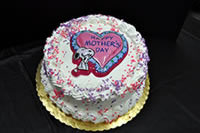 Order Ref: MOT-003 Mother’s Day Themed Ice Cream Cake.