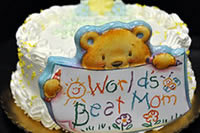 Order Ref: MOT-002 Mother’s Day Themed Ice Cream Cake.