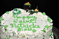 Order Ref: PAT-002 St Patrick’s Day Themed Ice Cream Cake.