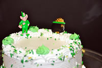 Order Ref: PAT-003 St Patrick’s Day Themed Ice Cream Cake.