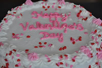 Order Ref: VAL-002 Valentine’s Day Themed Ice Cream Cake.
