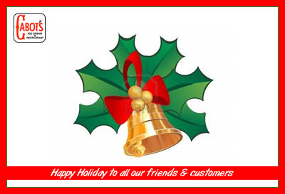 xmas bell and holly theme
