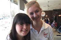 Collette and Abigail