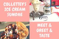 Collettey's Cookie Ice Cream Day at Cabot's - March 2018