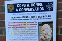 Cops & Cones Event Aug 04, 2016 in 
