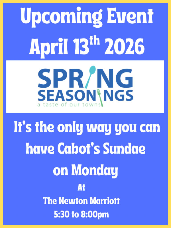 Spring Seasonings April 7th 2026 Event