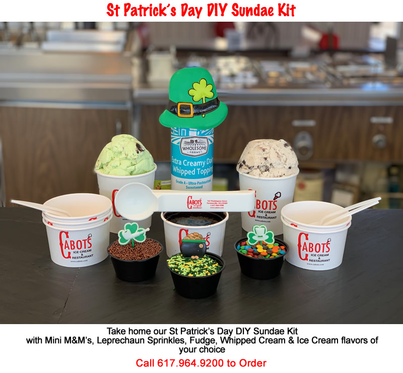 St Patrick's Day Ice Cream Kit