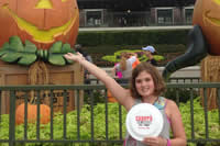 Bailey at the Magic Kingdom Orlando in Florida