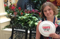 Bailey on Main Street Crystal Palace Orlando in Florida