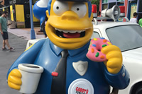 Chief Wiggum Universal Studios from Thomas in Florida