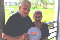 Joe and Carol in Coconut Creek in Florida