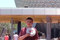 Harry at Epcot in Florida