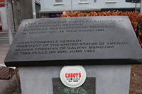 The JFK Memorial in Galway in Ireland